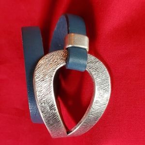 Saachi Leather Wrap Bracelet.